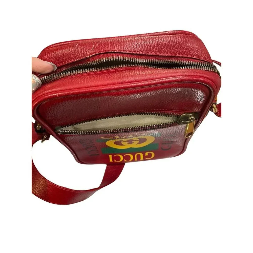 GUCCI Retro Print messenger bag (15759)